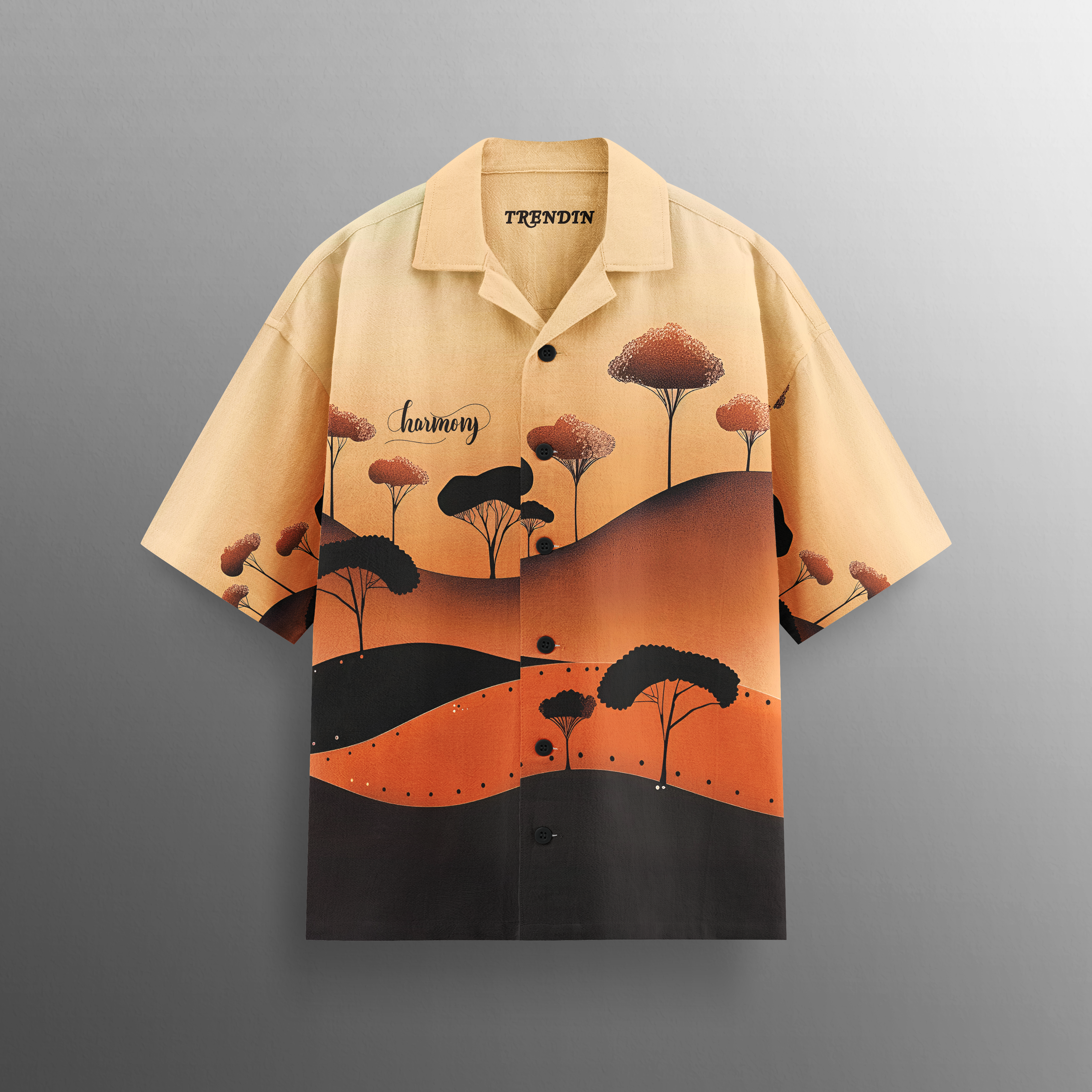 Harmony Sunset Cotton Shirt