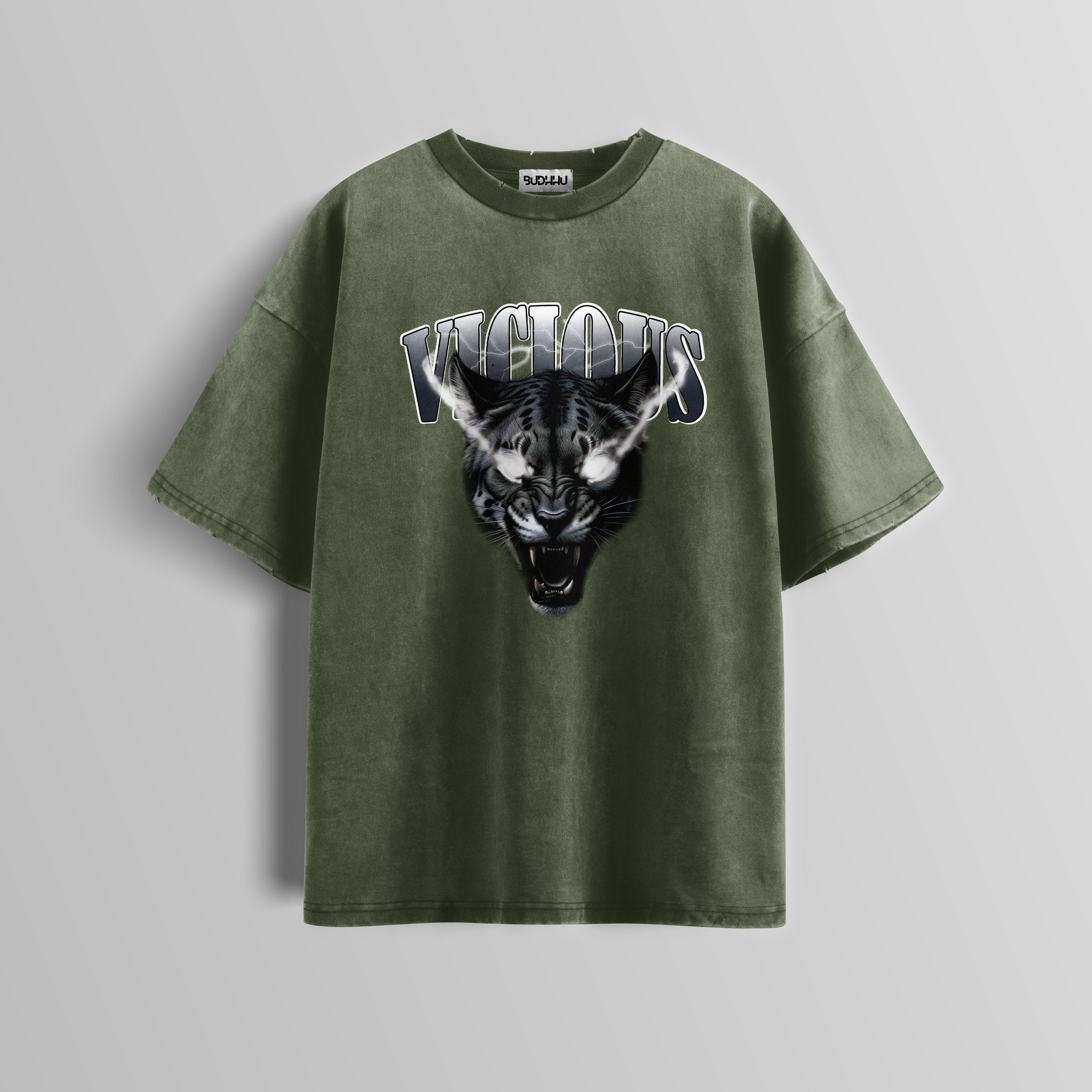 Vicious Instinct Acid Wash Tee