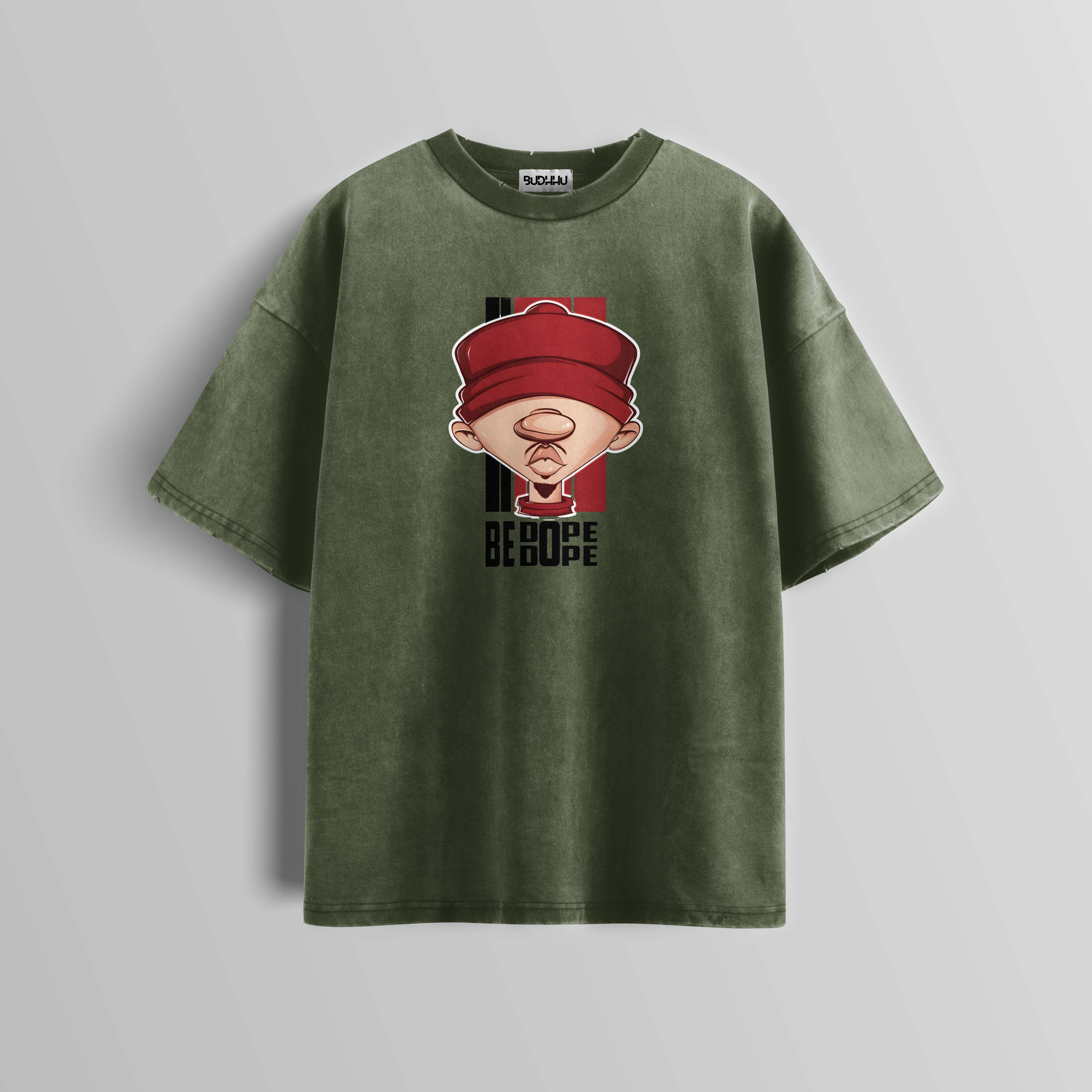 DopeVison Acid Wash Tee