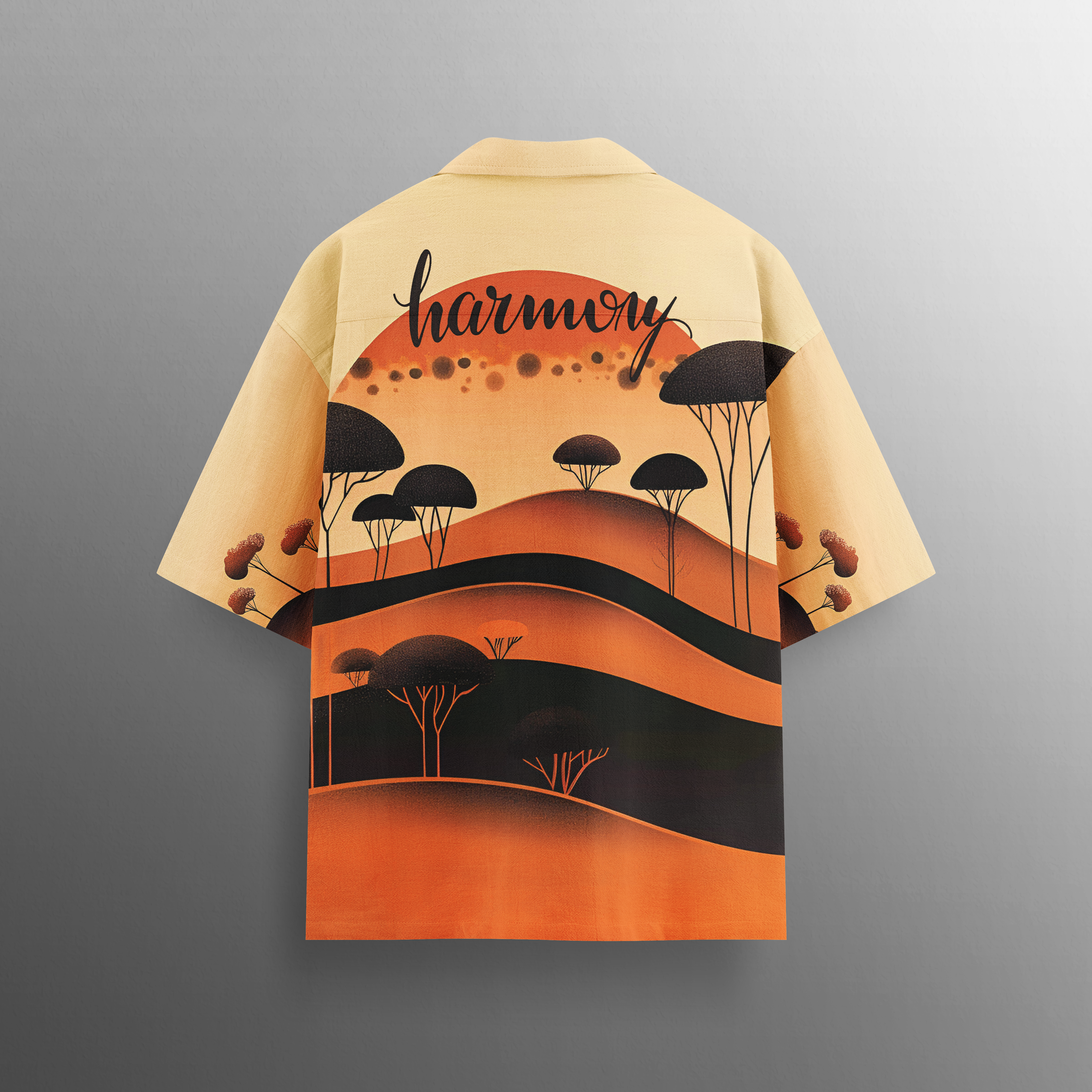 Harmony Sunset Cotton Shirt