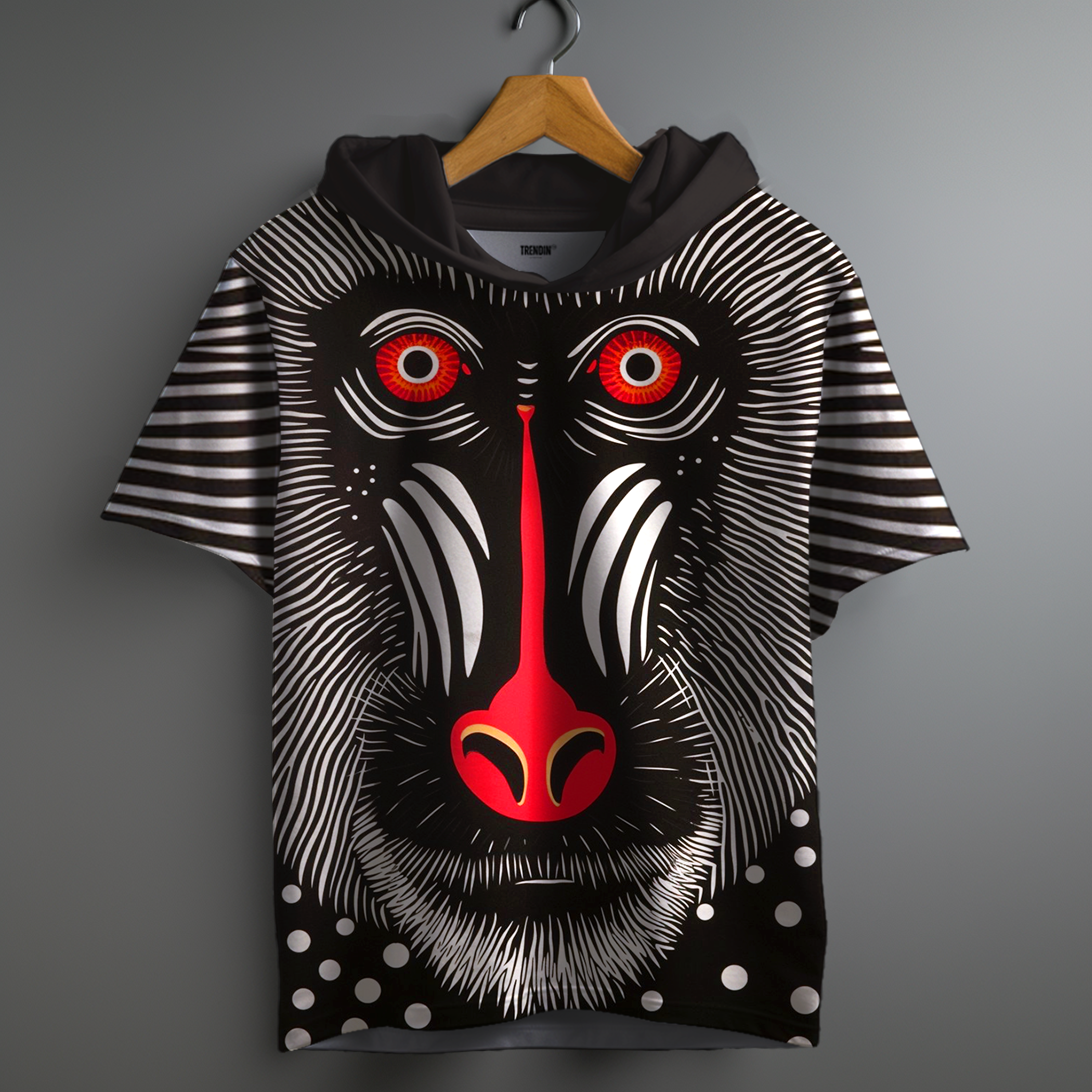 Mask of Wild Oversized Hoodie
