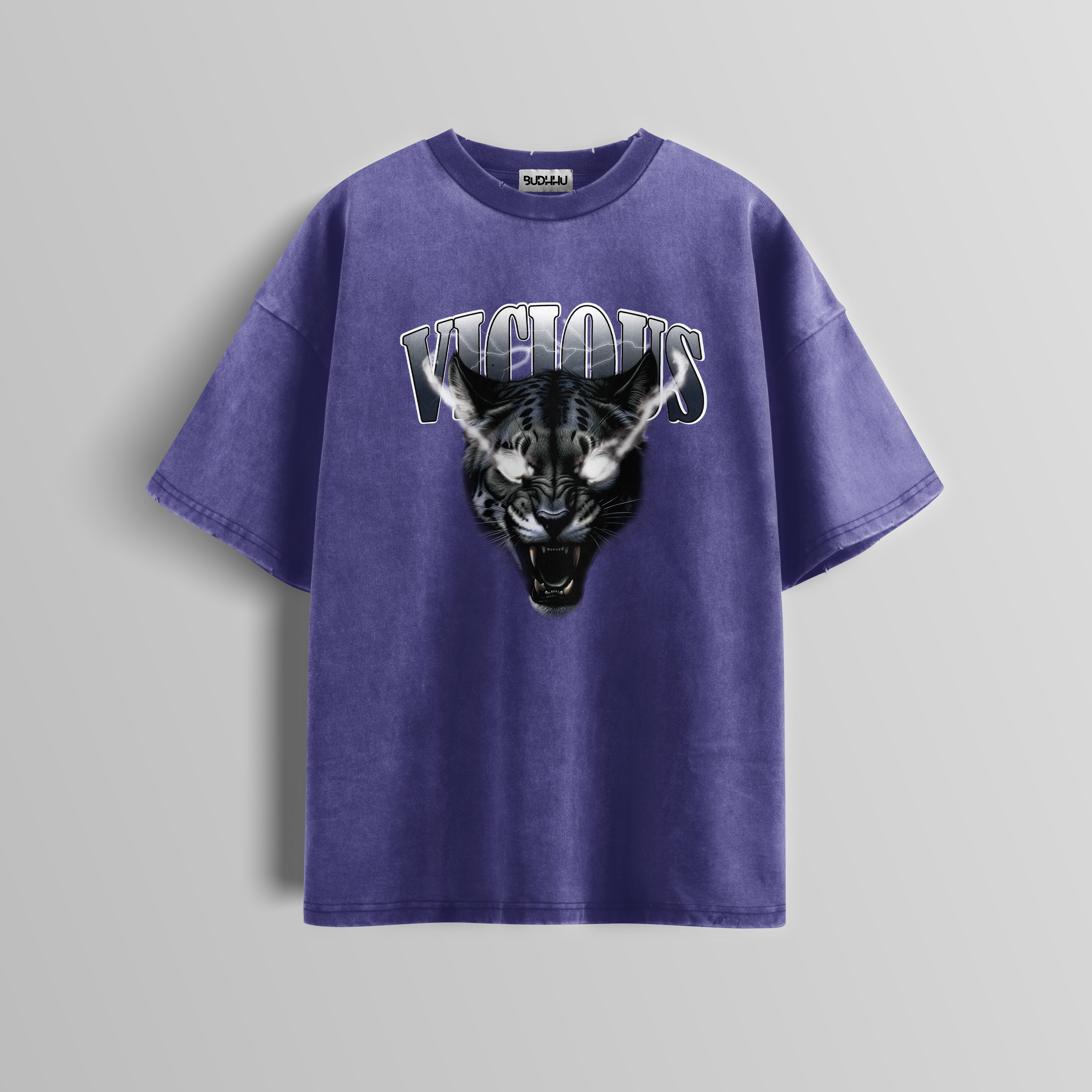 Vicious Instinct Acid Wash Tee