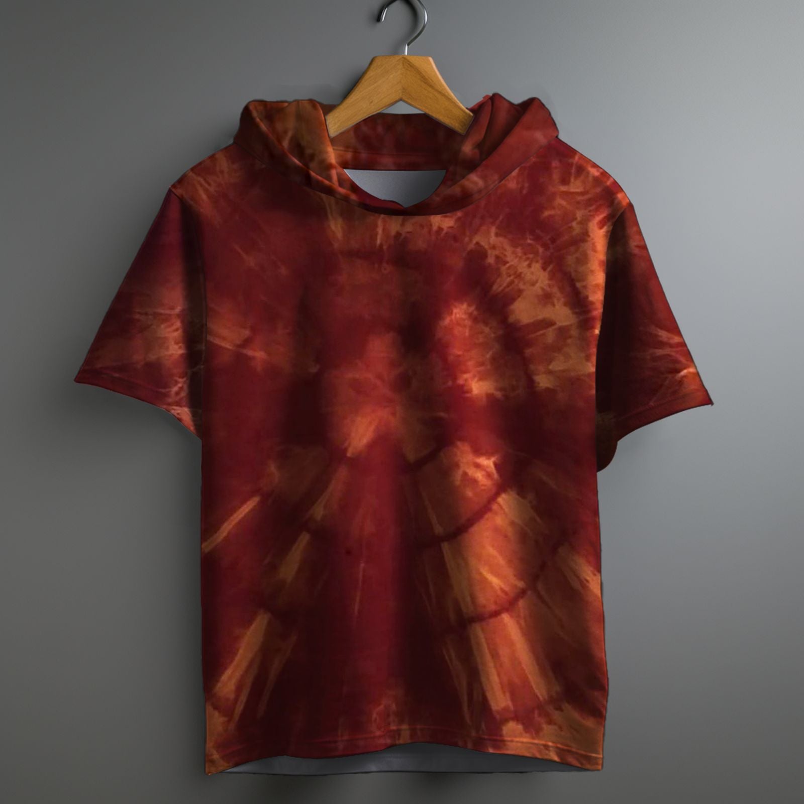 Rust Reign Oversized Hoodie