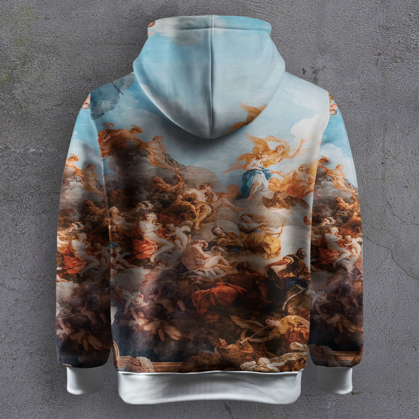 Baroque Visions Printed Hoodie