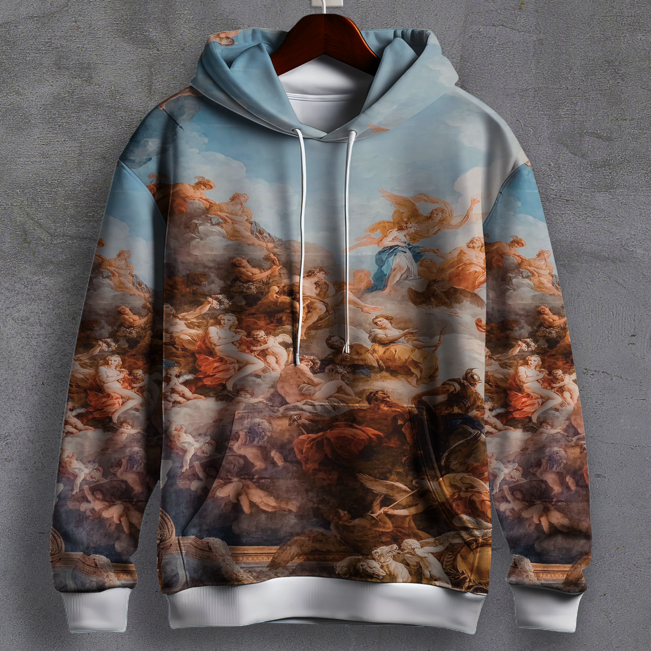 Baroque Visions Printed Hoodie