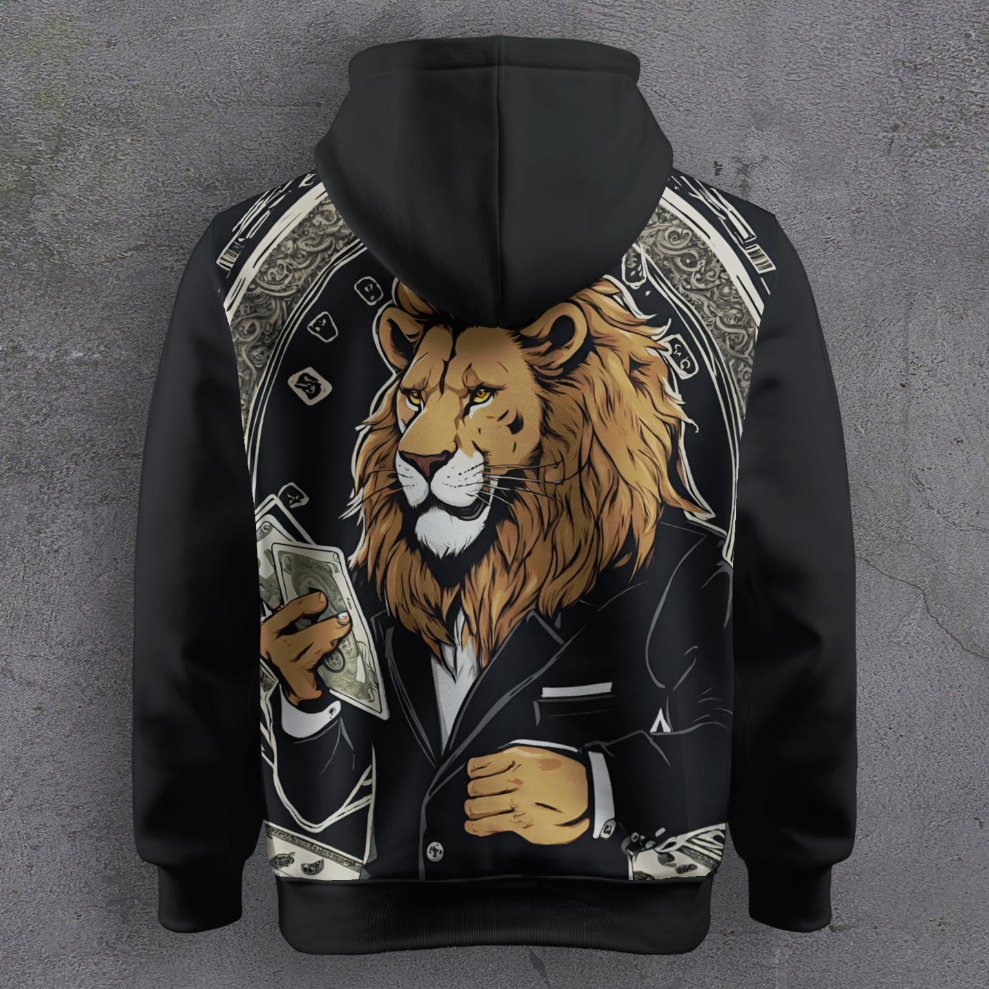 Savage Tycoon Printed Hoodie