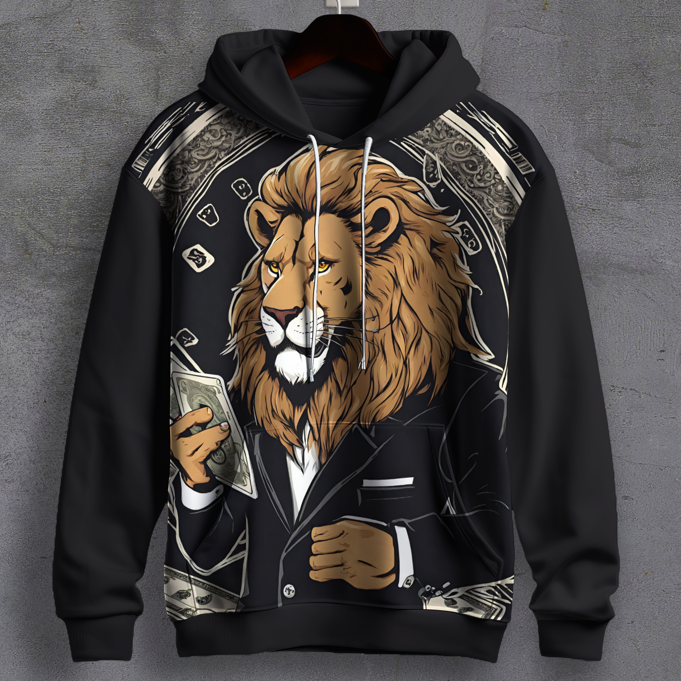 Savage Tycoon Printed Hoodie