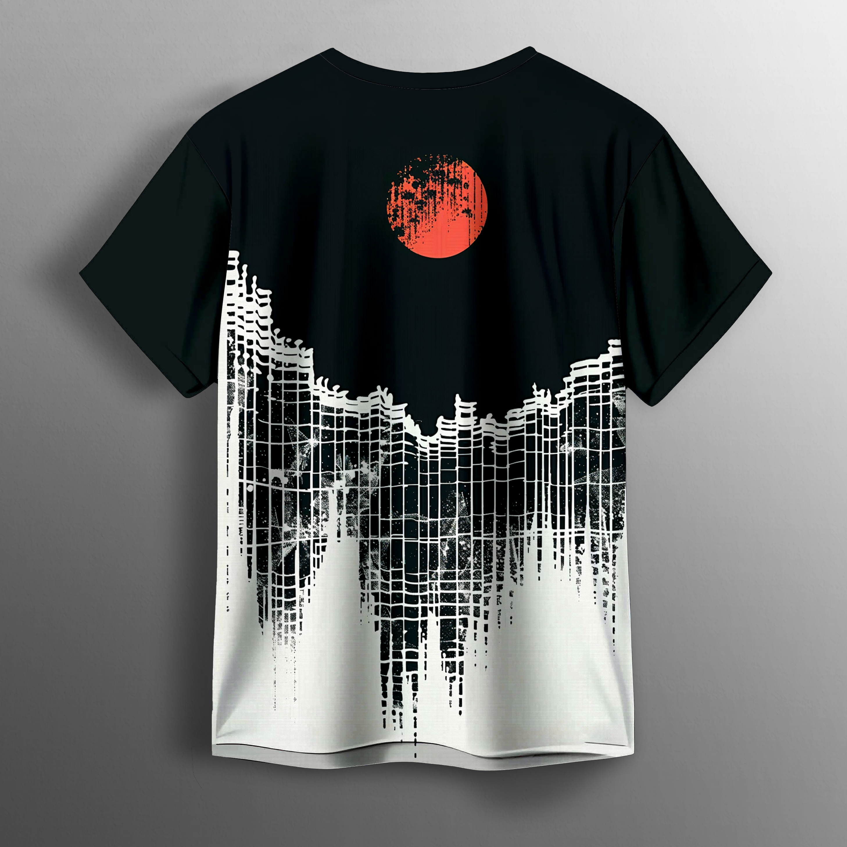 Digital Sunrise Printed Tee