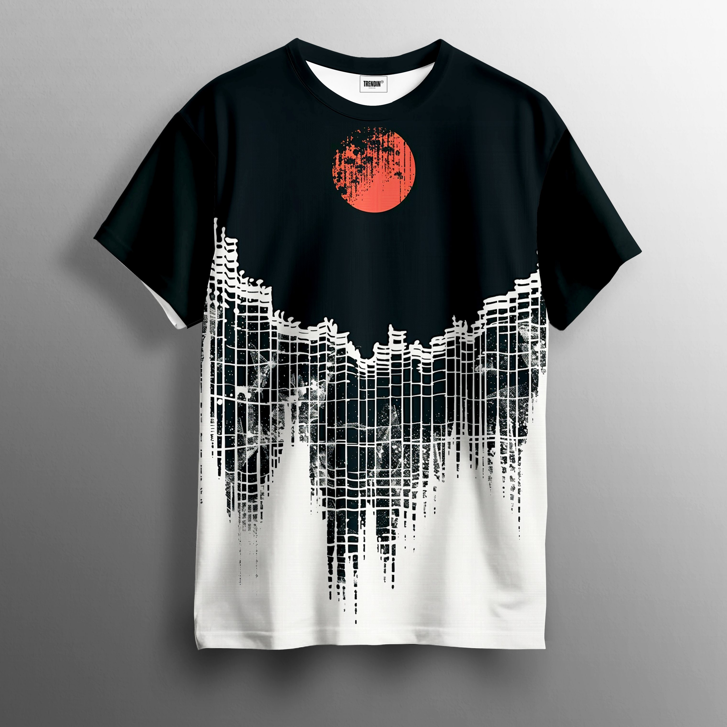 Digital Sunrise Printed Tee