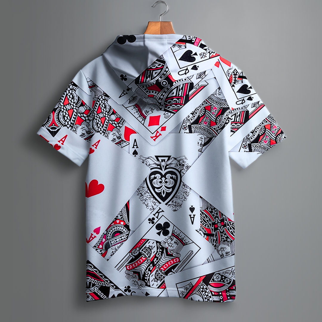 Royal Rap Deck Printed Hoodie