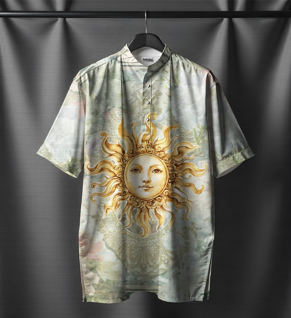 White Heat Short Kurta